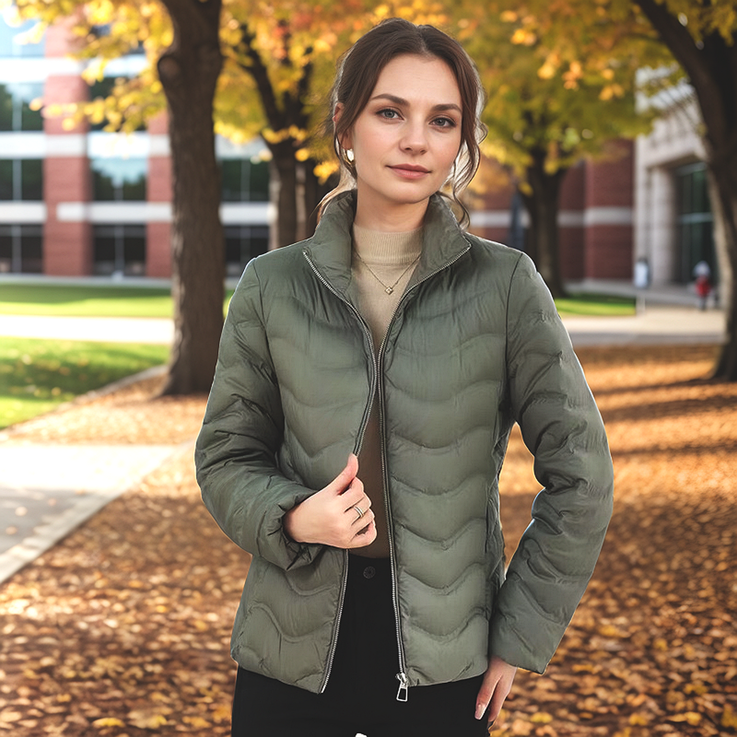 Diana Stepped Down Jacket