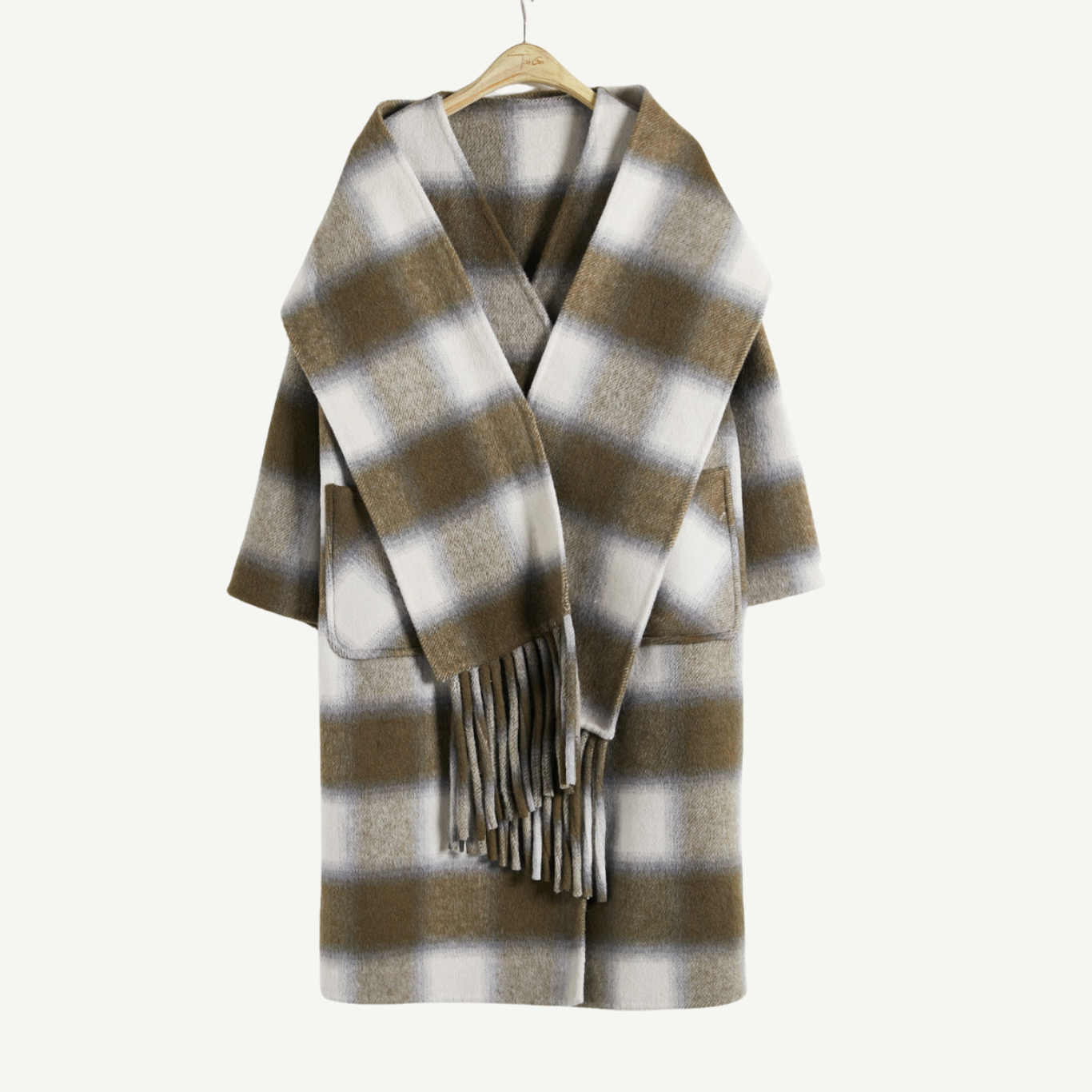 Claire Checked Duffle Coat