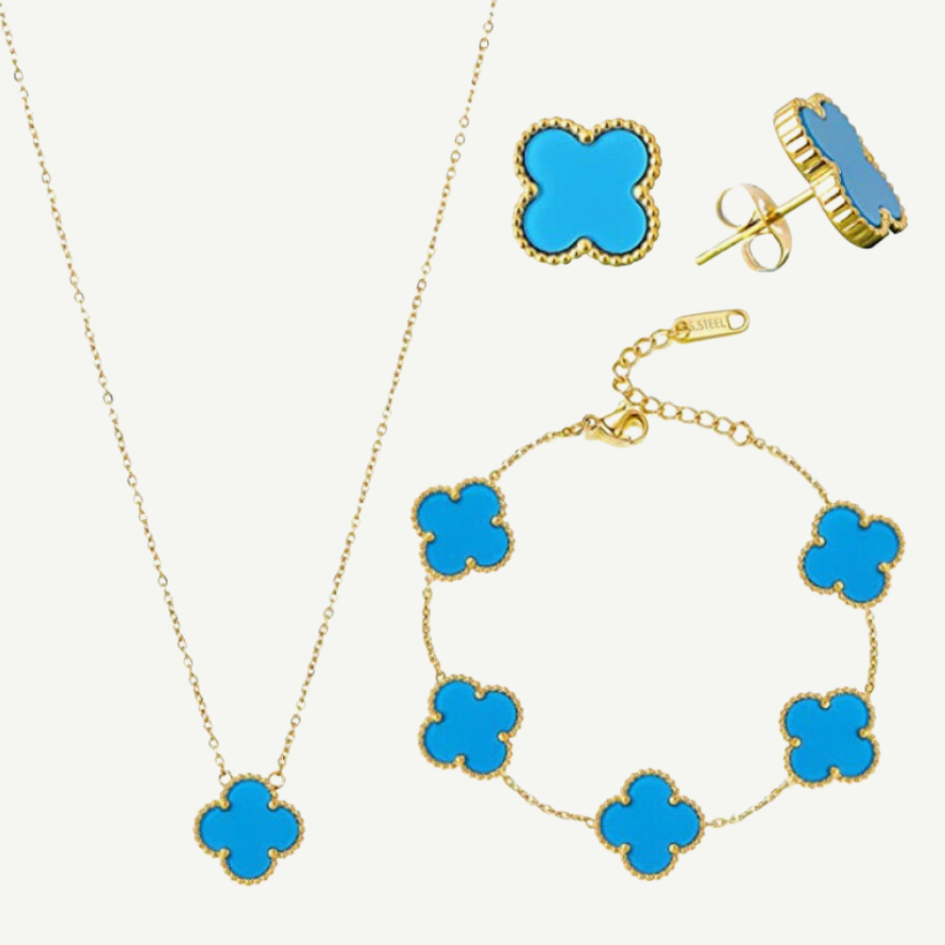Mia's Clover Jewellery Set