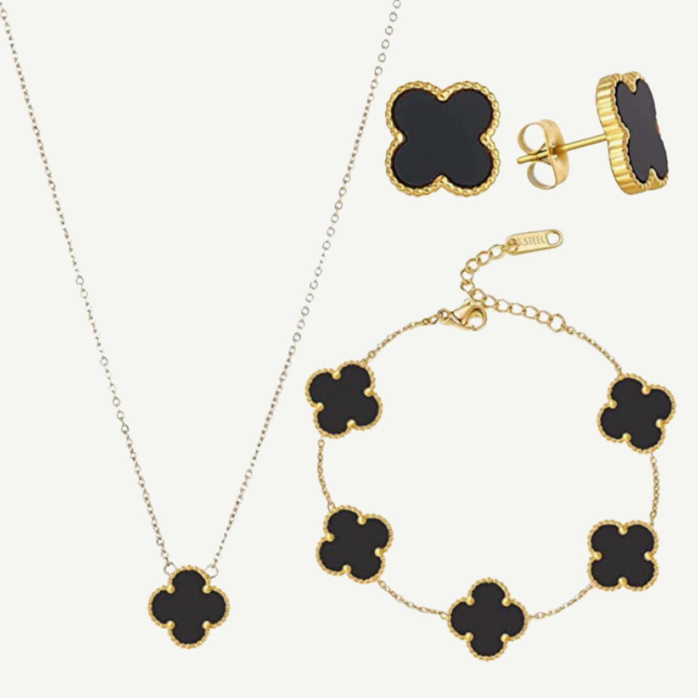 Mia's Clover Jewellery Set