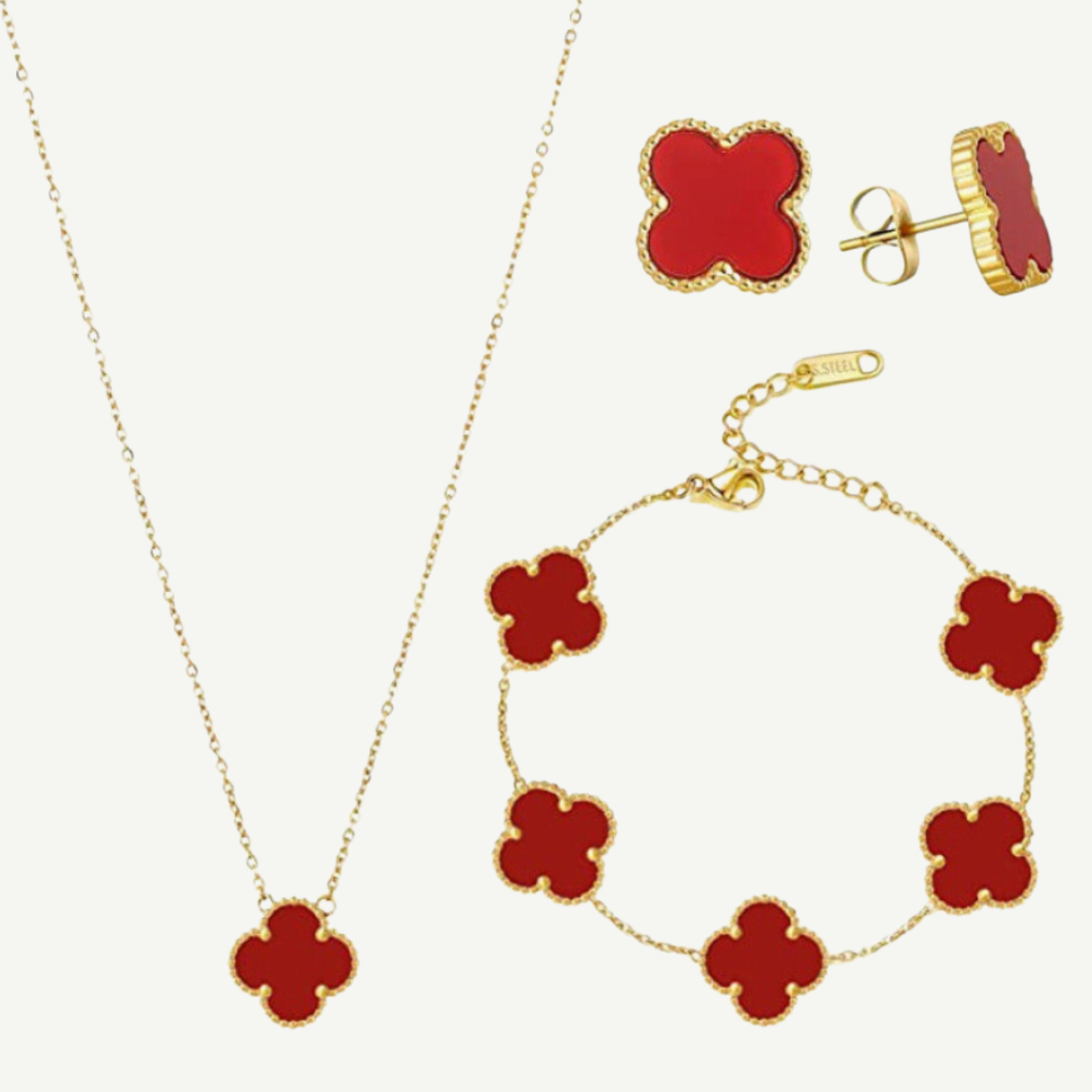 Mia's Clover Jewellery Set