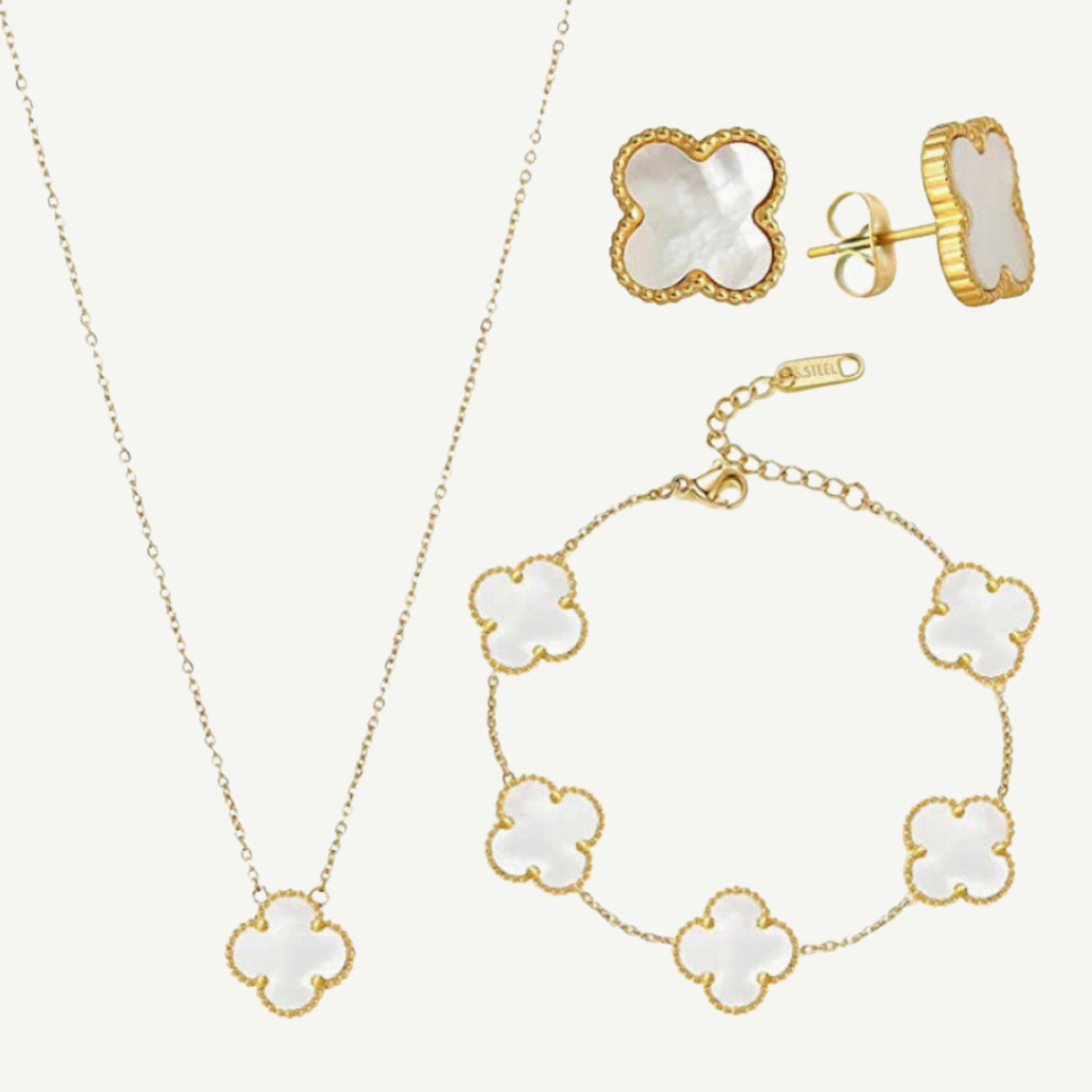 Mia's Clover Jewellery Set