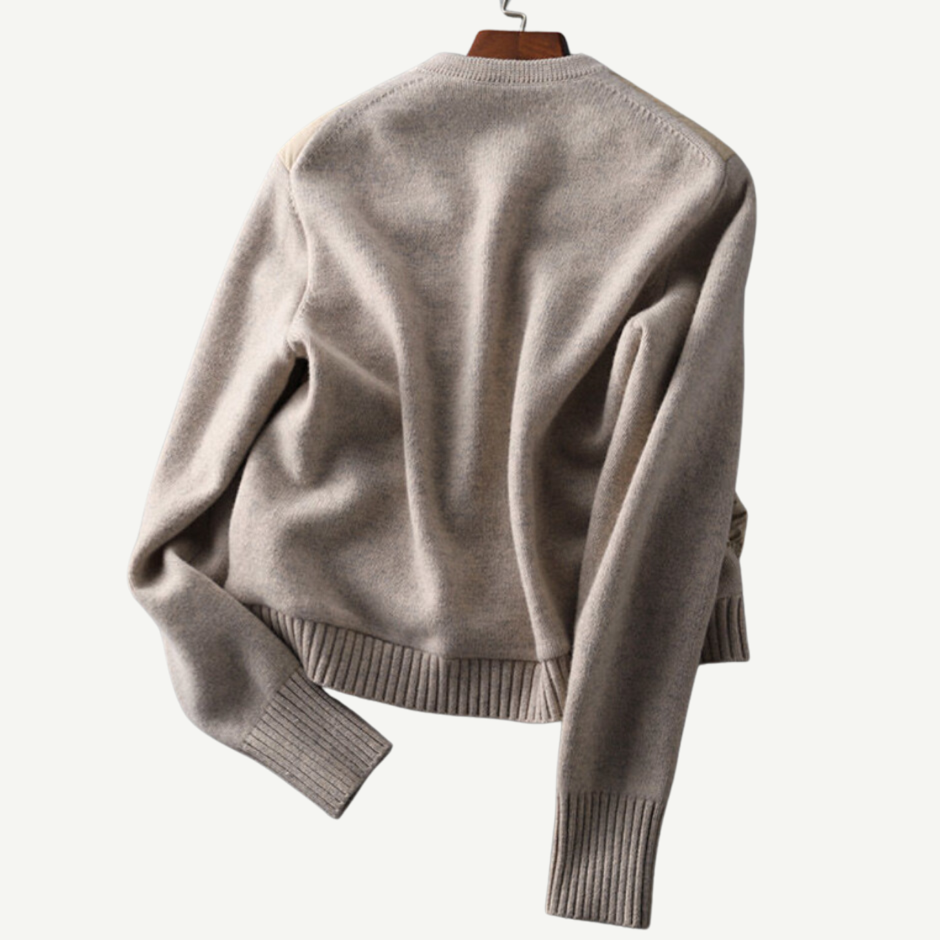 Lily Padded Knitted Cotton Jacket