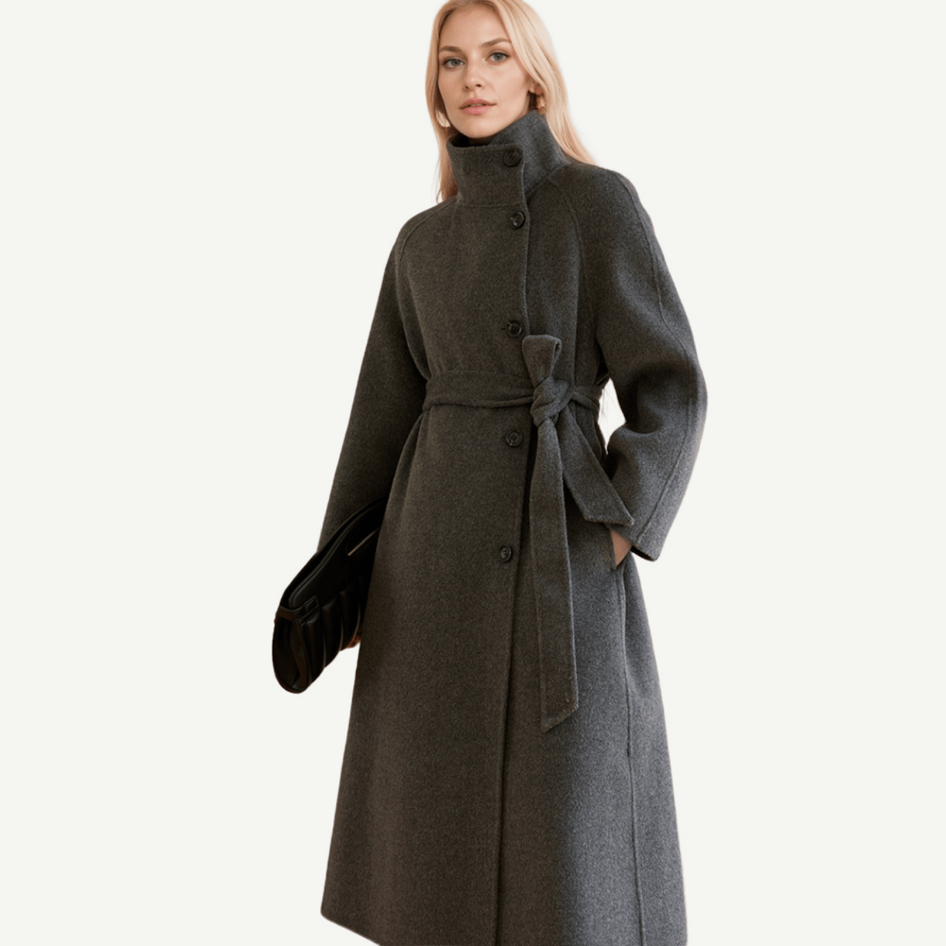 Kate Long Belted Coat
