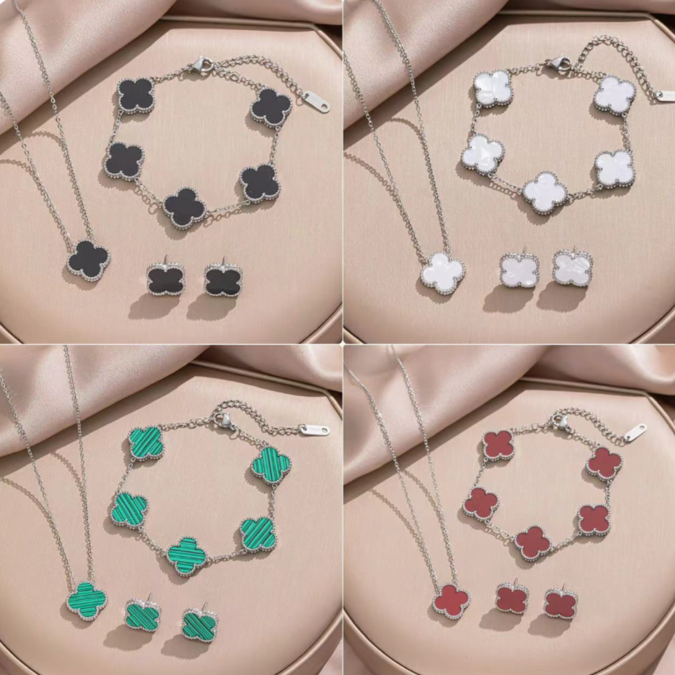 Mia's Clover Jewellery Set
