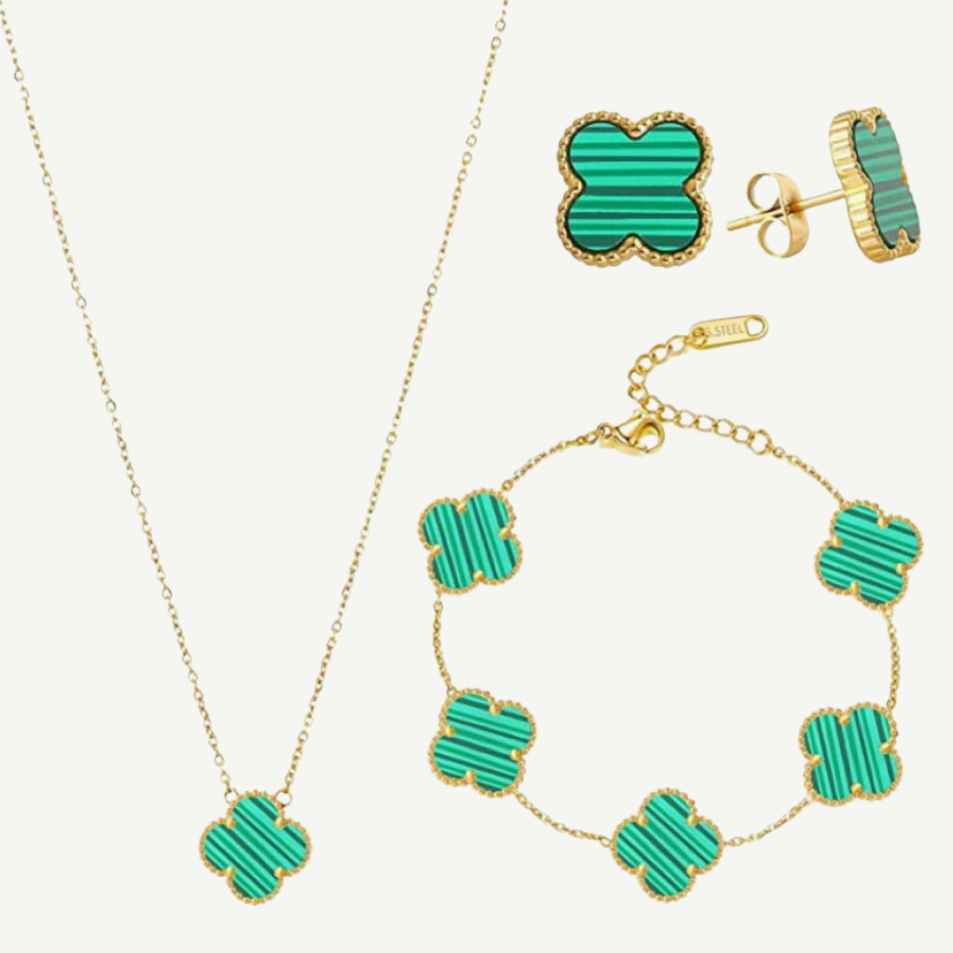 Mia's Clover Jewellery Set