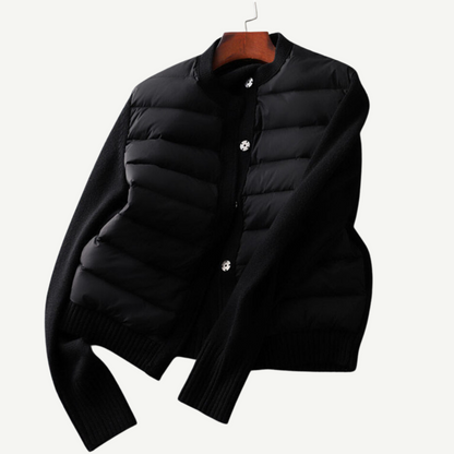 Lily Padded Knitted Cotton Jacket