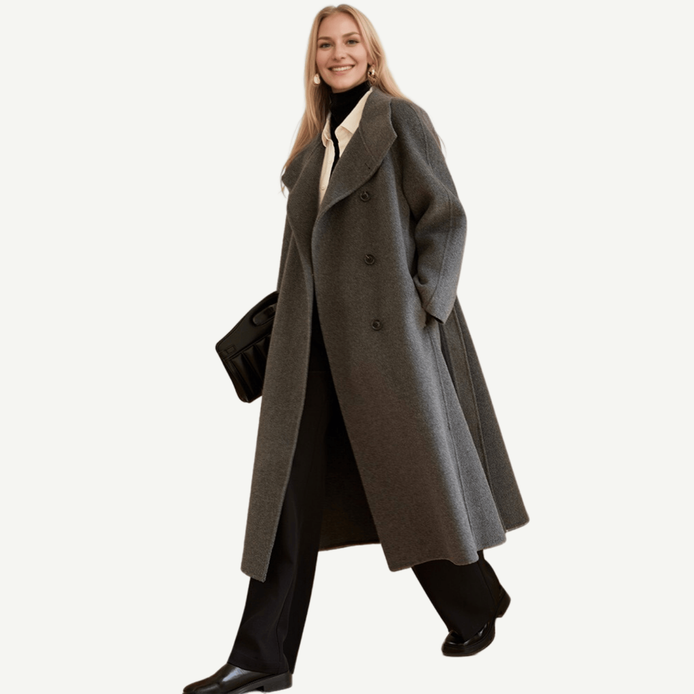 Kate Long Belted Coat